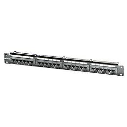 Roline Cat.5e/Class D 19" Patch Panel 24-porta UTP, crni