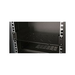 Roline 10" 1U fiksna polica, D=150mm, crna