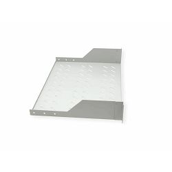 Roline 19" 2U fiksna polica, D=350mm, nosivost 25kg, siva