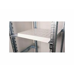 Roline 19" 1U fiksna polica, D=350mm, nosivost 50kg, siva