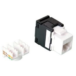 Roline VALUE RJ45 Keystone konektor Cat.6/Class E, UTP (tool-free), bijeli