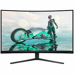 PHILIPS Monitor Evnia 3000 32M2C3500L 32 (31.5 viewable) Curved, 2560x1440 (QHD), VA, 180Hz, 1ms (GtG), FreeSync, G-SYNC compatible, HDR10, 2xHDMI, 1xDP