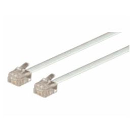 Telefonski kabel RJ12, 1.8m, sivi (bulk)