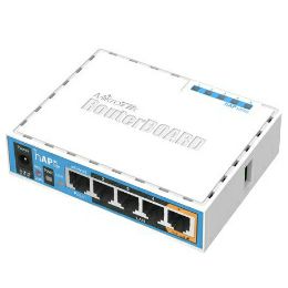 Mikrotik RB952Ui-5ac2nD hAP ac lite, 650MHz CPU, 64MB RAM, 5xLAN, 2.4Ghz 802.11b/g/n/ 5Ghz 802.11ac, USB, PSU, RouterOS L4