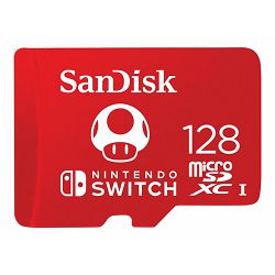 SANDISK Nintendo Switch MicroSDXC 128GB SDSQXAO-128G-GNCZN