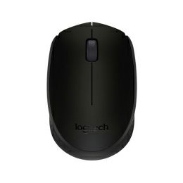 Logitech M171 bežični optički miš, USB, crni/sivi (910-004424)