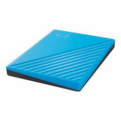 WD My Passport 2TB portable HDD Blue WDBYVG0020BBL-WESN
