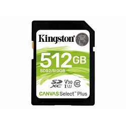 KINGSTON 512GB SDXC Canvas Select Plus SDS2/512GB