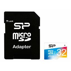 SILICON POWER memory card Micro SDHC SP032GBSTHBU1V20SP