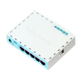 Mikrotik RB750Gr3, hEX, Dual Core 880MHz MHz CPU, 256MB RAM, 5×Gigabit LAN, USB, RouterOS L4, plastično kućište, PSU