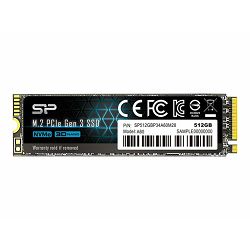 SILICON POWER SSD P34A60 512GB M.2 PCIe SP512GBP34A60M28