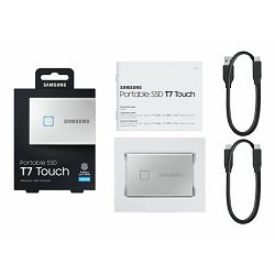 SAMSUNG Portable SSD T7 Touch 500GB slvr MU-PC500S/WW