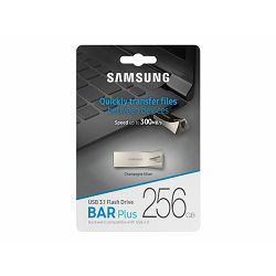 SAMSUNG BAR PLUS 256GB Champagne Silver MUF-256BE3/APC