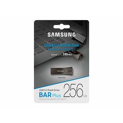 SAMSUNG BAR PLUS 256GB Titan Gray MUF-256BE4/APC