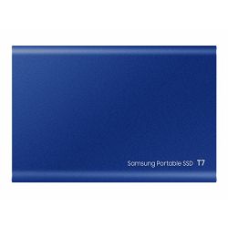 SAMSUNG Portable SSD T7 2TB Blue MU-PC2T0H/WW