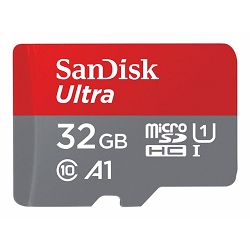 SANDISK Ultra 32GB microSDHC + SD Adp. SDSQUA4-032G-GN6MA