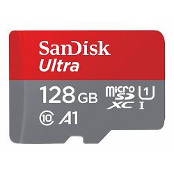 SANDISK Ultra 128GB microSDXC 100MB/s SDSQUNR-128G-GN6MN