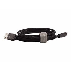 SILICON POWER Cable USB LK35AL Black SP1M0ASYLK35AL1K