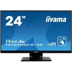 IIYAMA 24" T2454MSC-B1AG (23.8") 1920×1080 IPS LED, PCAP 10P Touchscreen, Anti Glare, 4ms, VGA/HDMI, USB3.0×2, zvučnici, crni