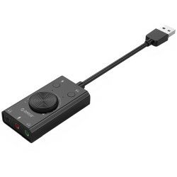 Orico USB eksterna zvučna kartica (ORICO-SC2-BK-BP)