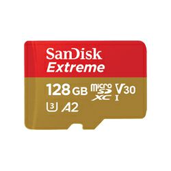 SANDISK Extreme microSD 128GB card Mob SDSQXAA-128G-GN6GN