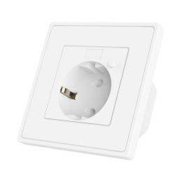 WOOX WiFi Smart zidna utičnica, 250VAC 10A 2300W, WooxHome app, glasovna kontrola - Alexa & Google Assistant (R4054)