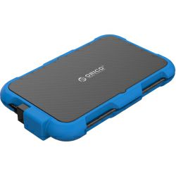 Orico vanjsko kućište 2.5" SATA HDD, USB3.0, silikonsko kućište, plavo (ORICO 2739U3-BL)