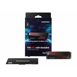 SAMSUNG SSD 990 PRO Heatsink 1TB M2 NVMe MZ-V9P1T0CW