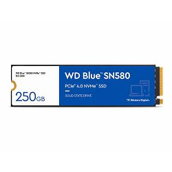 WD Blue SN580 NVMe SSD 250GB M.2 WDS250G3B0E