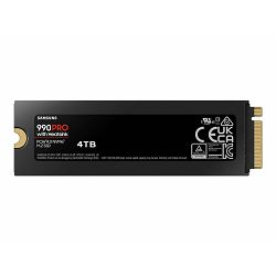 SAMSUNG SSD 990 PRO Heatsink 4TB M2 NVMe MZ-V9P4T0CW