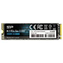 Silicon Power A60 512GB SSD M.2 2280 PCIe NVMe Gen3x4