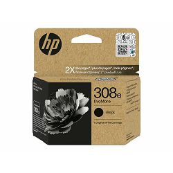 HP 308e EvoMore Black Original Ink Cart 7FP22UE#CE1