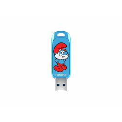 SANDISK Smurfs USB Flash Drive 128GB SDCZIS-128G-G46
