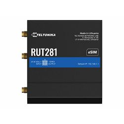 TELTONIKA NETWORKS RUT281 eSIM 4G Router RUT281000000