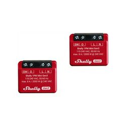 SHELLY 1PM Mini Gen3 2-pack PM Switch FG3800235261606