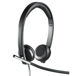 Logitech H650e stereo slušalice sa mikrofonom, USB (981-000519)