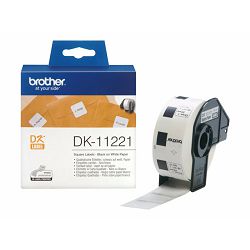 BROTHER DK11221 SQUARE LABEL 23X23MM DK11221