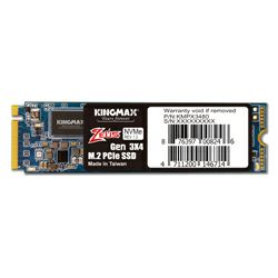 Kingmax 256GB M.2 SSD PQ3480 2280 PCIe Gen 3x4 R/W: 1950/1200MB/s