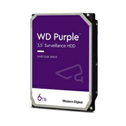 Western Digital Purple 6TB SATA3, 5400rpm, 128MB cache (WD62PURZ)