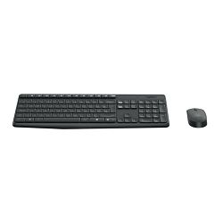 Logitech MK235 bežična tipkovnica+miš, USB, crna (920-007931)