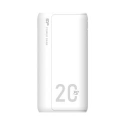 Silicon Power Powerbank QS15, 20000mAh, 18W, 2×USB-A/1×USB-C/Micro USB, bijeli
