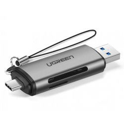 Ugreen 2in1 USB 3.0 / USB-C card reader, UGRTI-50706