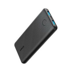 Anker PowerCore Slim 10000mAh Slim prijenosni punjač, PowerIQ, VoltageBoost (2.4A), Airline Friendly, Micro USB/USB-C (input), crni, A1247G11