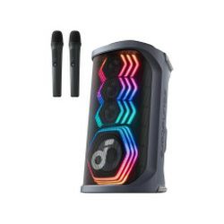 Anker Soundcore Rave 3S AI Karaoke Bluetooth prijenosni zvučnik, 200W, IPX4, 12h reprodukcije, crni (A31A3012)