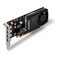 PNY Quadro P620 2GB GDDR5, PCIe 3.0, 4× mDP, LP, 4x mDP na DVI-D SL adapter