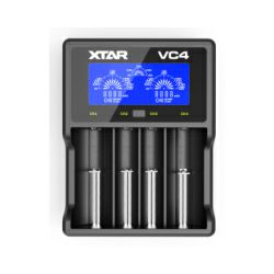 XTAR VC4 Li-Ion/Ni-Mh punjač AA/AAA baterija, LCD zaslon, USB