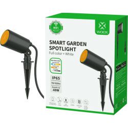 WOOX WiFi Smart LED vrtna svijetiljka RGB+CCT, 7W, 520lm, 3000K-6500K, Amazon Alexa i Google Assistant (R5147)