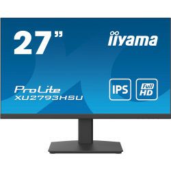 IIYAMA 27" ProLite XU2793HSU-B4 16:9 Full HD (1920×1080) IPS, 4ms, VGA/HDMI/DP, 2×USB3.0, HDCP, zvučnici, crni