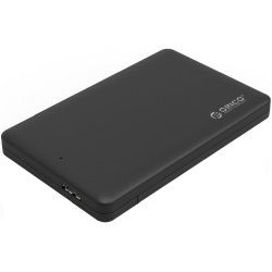 Orico vanjsko kućište 2.5" SATA HDD/SSD, do 9.5 mm, tool free, do 2TB, USB3.0, crno (ORICO-2577U3-BK-BP)