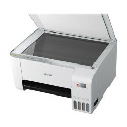 Epson EcoTank L3256  Print/Scan/Copy A4 pisač, 10/5 str/min. b/c, 5760×1440dpi, USB, WIFi, bijeli (C11CJ67407)